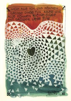 Liebe in kleinen Dingen von Ackermann,  Shivananda
