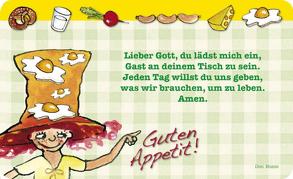 Lieber Gott… Frühstücksbrettchen für Kinder von Don Bosco Medien