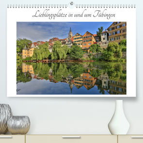Lieblingsplätze in und um Tübingen (Premium, hochwertiger DIN A2 Wandkalender 2022, Kunstdruck in Hochglanz) von Maas,  Christoph