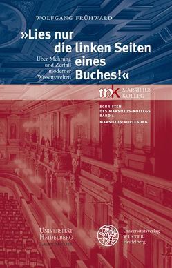 ‚Lies nur die linken Seiten eines Buches!‘ von Frühwald,  Wolfgang