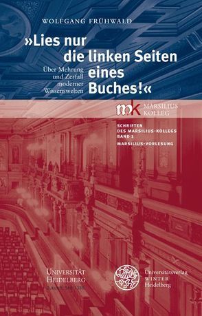 ‚Lies nur die linken Seiten eines Buches!‘ von Frühwald,  Wolfgang