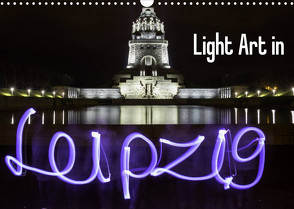 Light Art in Leipzig (Wandkalender 2022 DIN A3 quer) von & Lichtkombinat Leipzig,  Foto