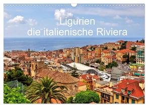 Ligurien – die italienische Riviera (Wandkalender 2024 DIN A3 quer), CALVENDO Monatskalender von Kruse,  Joana