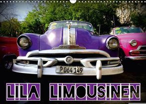 Lila Limousinen – US-Oldtimer (Wandkalender 2018 DIN A3 quer) von von Loewis of Menar,  Henning