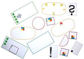 Lilli Satzgrammatiksymbole, Set 2 von Konrad,  Christine, Lindtner,  Andrea, Spindler-Jergens,  Eva