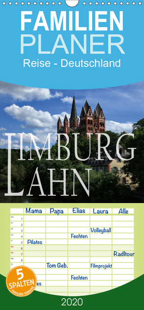 LIMBURG a.d. LAHN – Familienplaner hoch (Wandkalender 2020 , 21 cm x 45 cm, hoch) von P.Bundrück