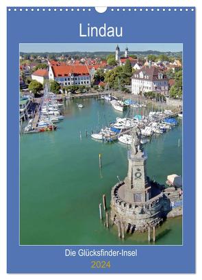 Lindau. Die Glücksfinder-Insel (Wandkalender 2024 DIN A3 hoch), CALVENDO Monatskalender von Marten,  Martina