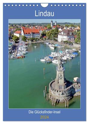 Lindau. Die Glücksfinder-Insel (Wandkalender 2024 DIN A4 hoch), CALVENDO Monatskalender von Marten,  Martina