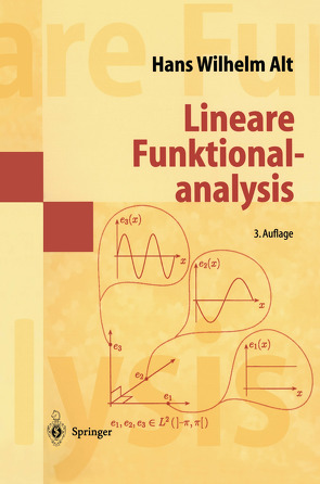 Lineare Funktionalanalysis von Alt,  Hans W.