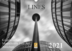 LINES – Künstlerische Monochrome Fine Art Ansichten (Wandkalender 2021 DIN A3 quer) von Will,  Thomas