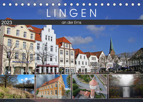 LINGEN an der Ems (Tischkalender 2023 DIN A5 quer) von SchnelleWelten