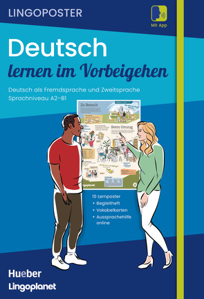 Lingoposter: Deutsch lernen im Vorbeigehen von Delius Fine Books GmbH