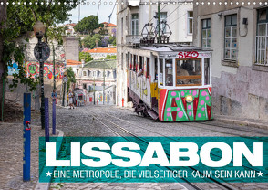 Lissabon – Eine Metropole, die vielseitiger kaum sein kann. (Wandkalender 2023 DIN A3 quer) von Freise,  Gunnar