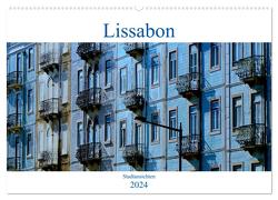 Lissabon Stadtansichten 2024 (Wandkalender 2024 DIN A2 quer), CALVENDO Monatskalender von Gerken,  Jochen