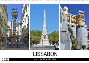 LISSABON und die Atlantikküste (Wandkalender 2022 DIN A2 quer) von Senff,  Ulrich