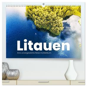 Litauen – Eine unvergessliche Reise ins Baltikum. (hochwertiger Premium Wandkalender 2024 DIN A2 quer), Kunstdruck in Hochglanz von SF,  SF