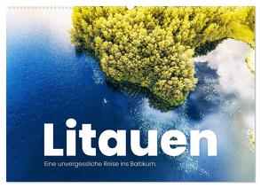 Litauen – Eine unvergessliche Reise ins Baltikum. (Wandkalender 2024 DIN A2 quer), CALVENDO Monatskalender von SF,  SF