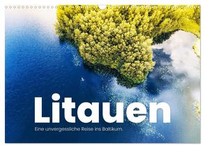 Litauen – Eine unvergessliche Reise ins Baltikum. (Wandkalender 2024 DIN A3 quer), CALVENDO Monatskalender von SF,  SF