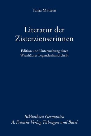 Literatur der Zisterzienserinnen von Mattern,  Tanja