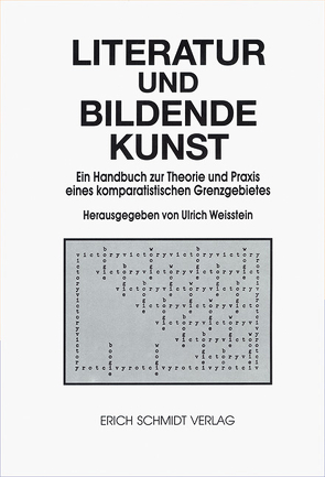 Literatur und bildende Kunst von Weisstein,  Ulrich