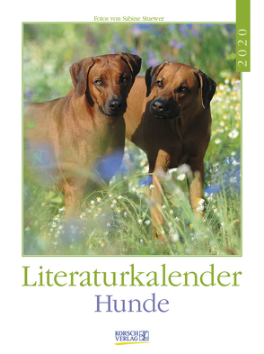 Literaturkalender Hunde 2020 von Korsch Verlag, Stuewer,  Sabine