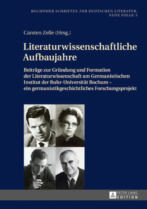 Literaturwissenschaftliche Aufbaujahre von Zelle,  Carsten