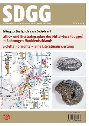 Litho- und Biostratigraphie des Mittel-Jura (Dogger) in Bohrungen Norddeutschlands – Violette Horizonte – eine Literaturauswertung von Brand,  Erich, Dachroth,  Wolfgang R., Mönnig,  Eckhard