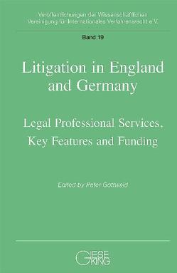 Litigation in England and Germany von Gottwald,  Peter