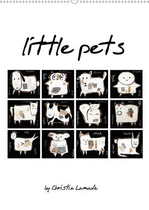 little pets (Wandkalender 2021 DIN A2 hoch) von ChristinLamade