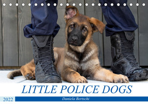 Little Police Dogs (Tischkalender 2022 DIN A5 quer) von Bertschi,  Daniela