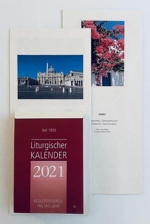 Liturgischer Kalender 2021 Großdruckausgabe von Hurtz,  Klaus