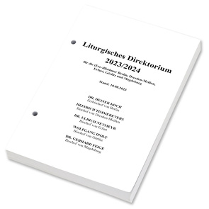 Liturgisches Direktorium 2023/2024