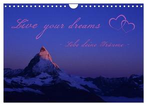 Live your dreams – Lebe deine Träume (Wandkalender 2024 DIN A4 quer), CALVENDO Monatskalender von und Philipp Kellmann,  Stefanie