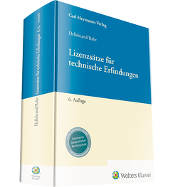 Lizenzsätze für technische Erfindungen von Hellebrand,  Ortwin, Rabe,  Dirk