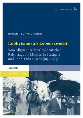 Lobbyismus als Lebenszweck? von Schmidtchen,  Robert