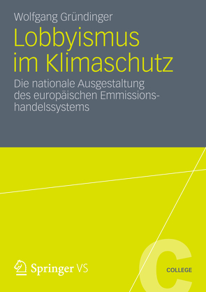 Lobbyismus im Klimaschutz von Gründinger,  Wolfgang