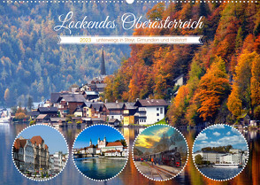 Lockendes OberösterreichAT-Version (Wandkalender 2023 DIN A2 quer) von Huschka,  Klaus-Peter