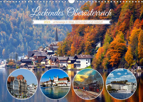 Lockendes OberösterreichAT-Version (Wandkalender 2023 DIN A3 quer) von Huschka,  Klaus-Peter