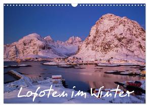 Lofoten im Winter (Wandkalender 2024 DIN A3 quer), CALVENDO Monatskalender von Buschardt,  Boris