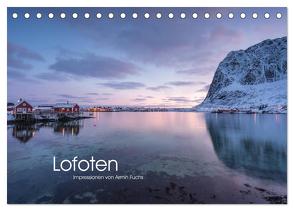 Lofoten Impressionen von Armin Fuchs (Tischkalender 2024 DIN A5 quer), CALVENDO Monatskalender von Fuchs,  Armin