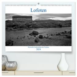 Lofoten – Mystische Landschaften des Nordens (hochwertiger Premium Wandkalender 2024 DIN A2 quer), Kunstdruck in Hochglanz von Reuke,  Sabine