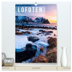 Lofoten. Poetische Landschaften (hochwertiger Premium Wandkalender 2024 DIN A2 hoch), Kunstdruck in Hochglanz von Gospodarek,  Mikolaj