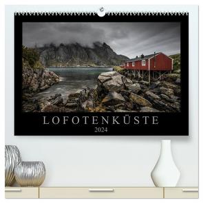 Lofotenküste (hochwertiger Premium Wandkalender 2024 DIN A2 quer), Kunstdruck in Hochglanz von Worm,  Sebastian