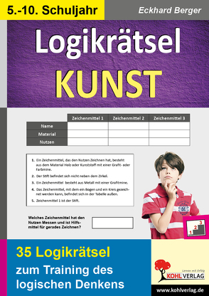 Logikrätsel KUNST von Berger,  Eckhard