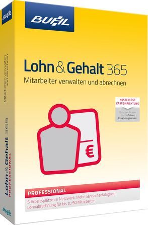 Lohn & Gehalt 365 Professional von Buhl Data Service GmbH