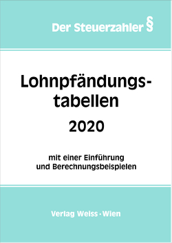 Lohnpfändungstabellen 2020 von Zsifkovits,  Robert