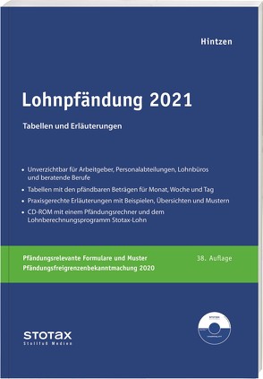 Lohnpfändung – online von Hintzen,  Udo