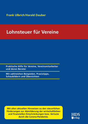 Lohnsteuer für Vereine von Dauber,  Harald, Ulbrich,  Frank