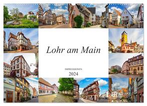 Lohr am Main Impressionen (Wandkalender 2024 DIN A2 quer), CALVENDO Monatskalender von Meutzner,  Dirk