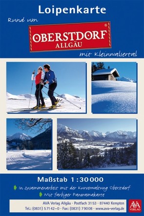 Loipenkarte Rund um Oberstdorf